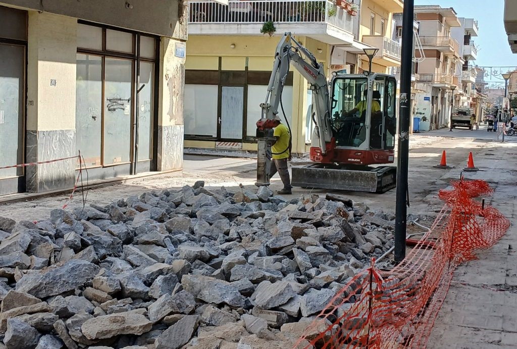 Αλλάζει όψη το κέντρο με το έργο του Οpen Mall